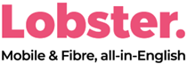 Lobster. Mobile & Fibre, all-in-English